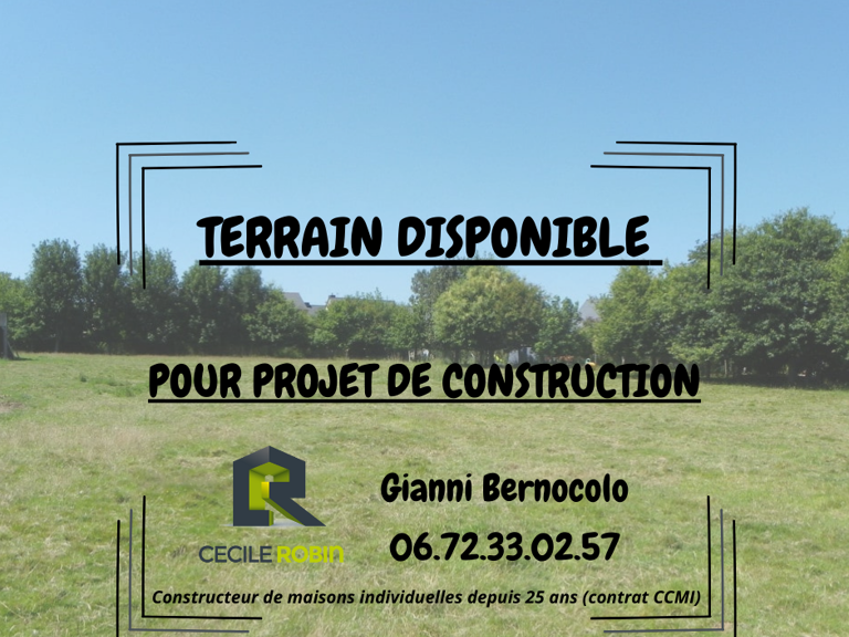 Terrain viabilisé au Chambon Feugerolles, avenue de Gaffard, proche de Firminy et de Saint Etienne, aux portes de la Haute-Loire. — photo 1