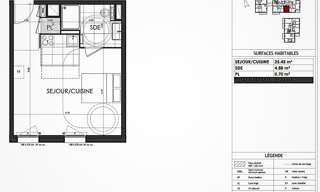 Appartement 1 Pièce 31 m² à vendre à Rennes (35000)