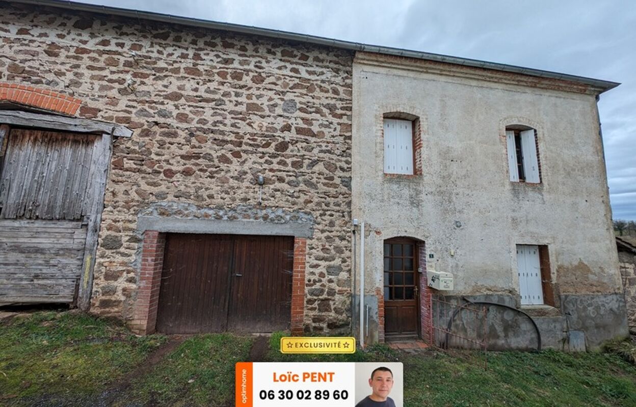 maison 3 pièces 60 m2 à vendre à Nizerolles (03250)