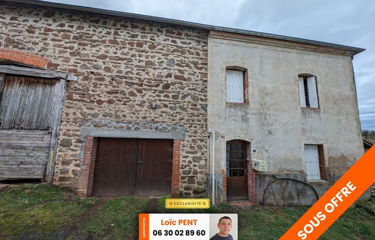 maison 3 pièces 60 m2 à vendre à Nizerolles (03250)