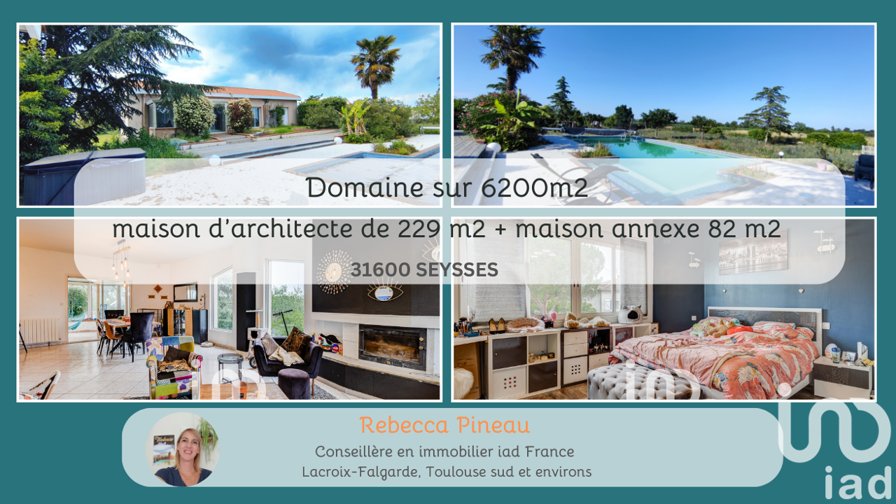 maison 8 pièces 229 m2 à vendre à Seysses (31600)