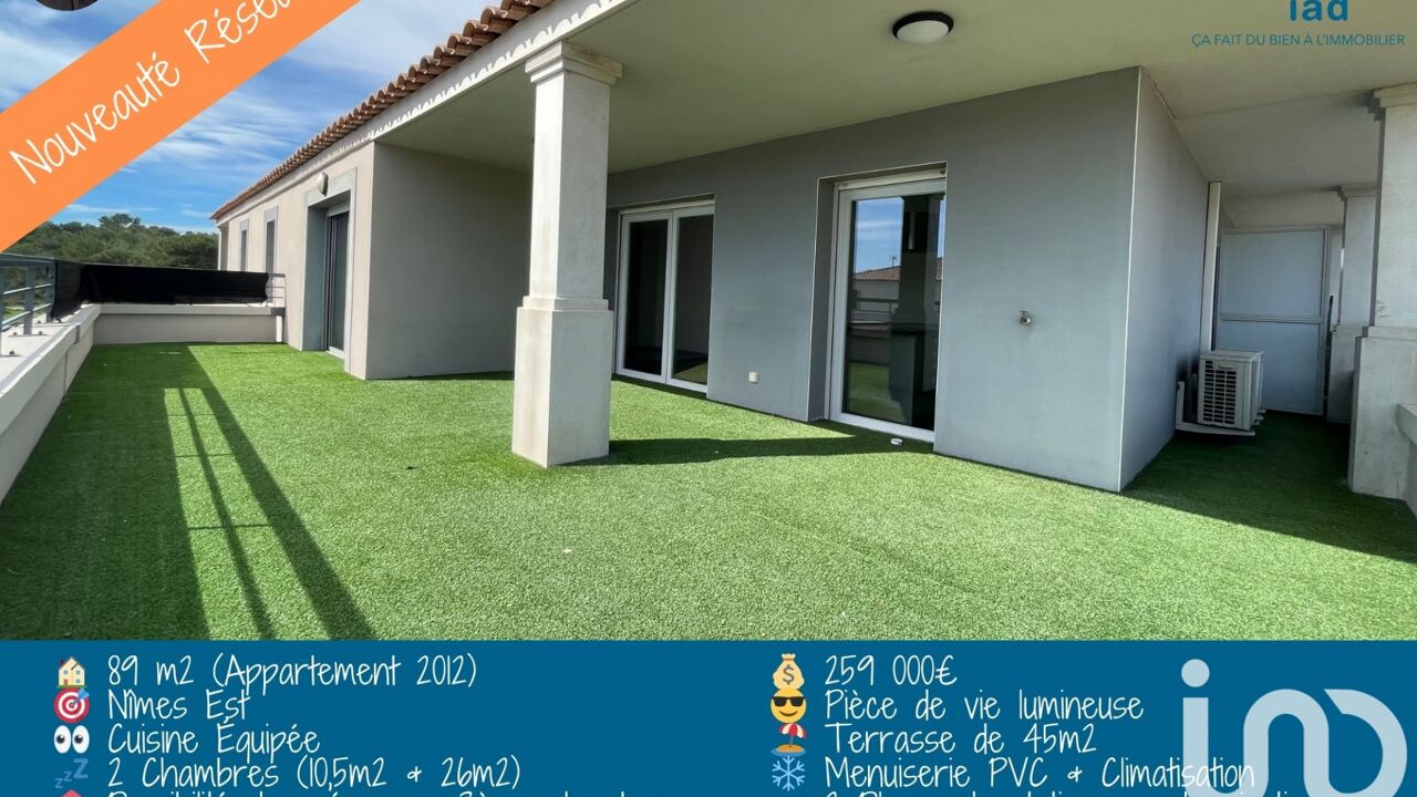 appartement 3 pièces 89 m2 à vendre à Nîmes (30000)