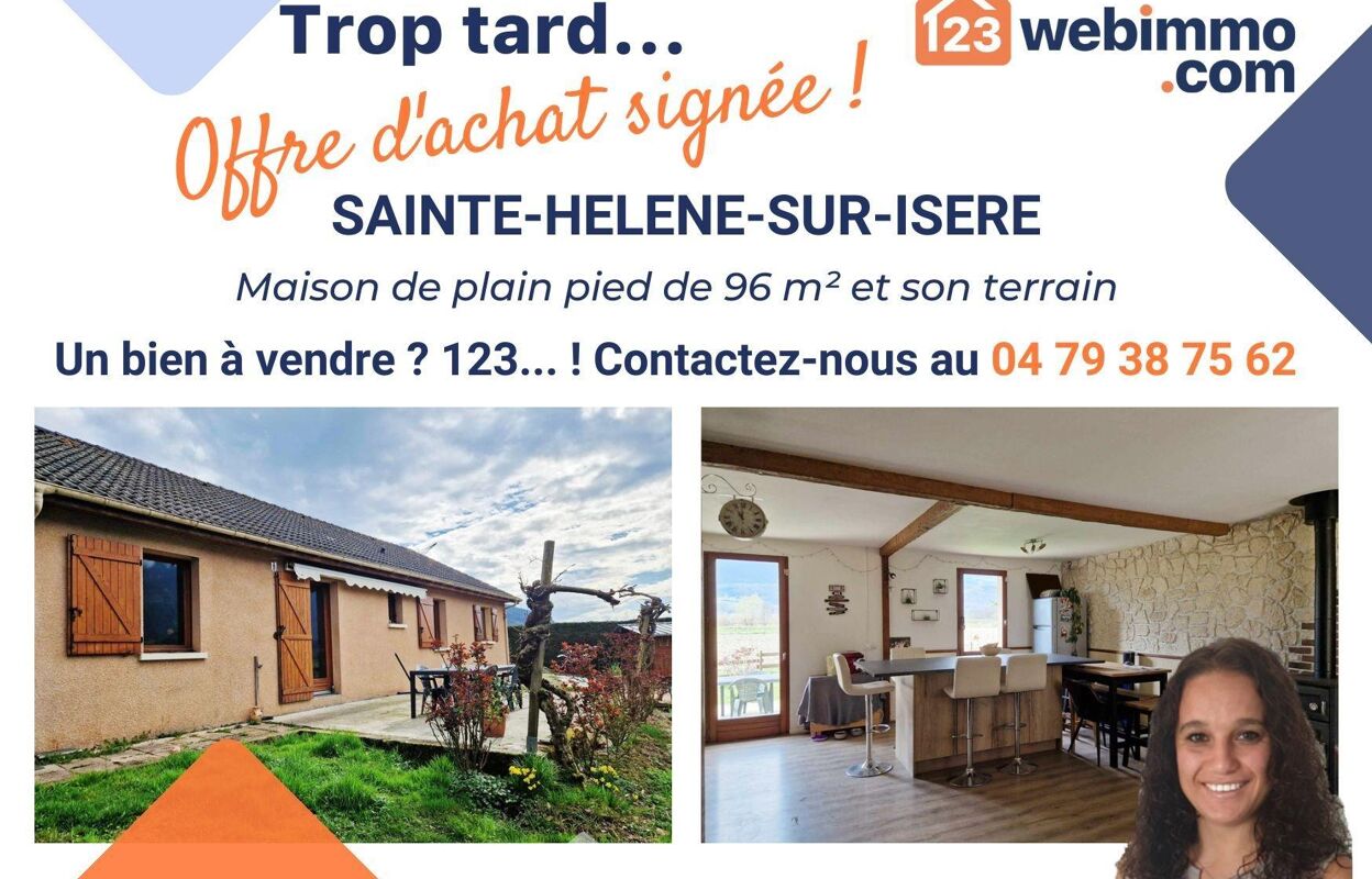 maison 5 pièces 96 m2 à vendre à Sainte-Hélène-sur-Isère (73460)
