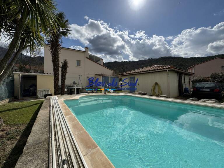 Maison 4 faces avec piscine et garages — photo 1