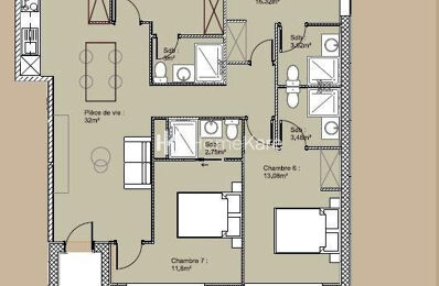 appartement 5 pièces 101 m2 à vendre à Pessac (33600)