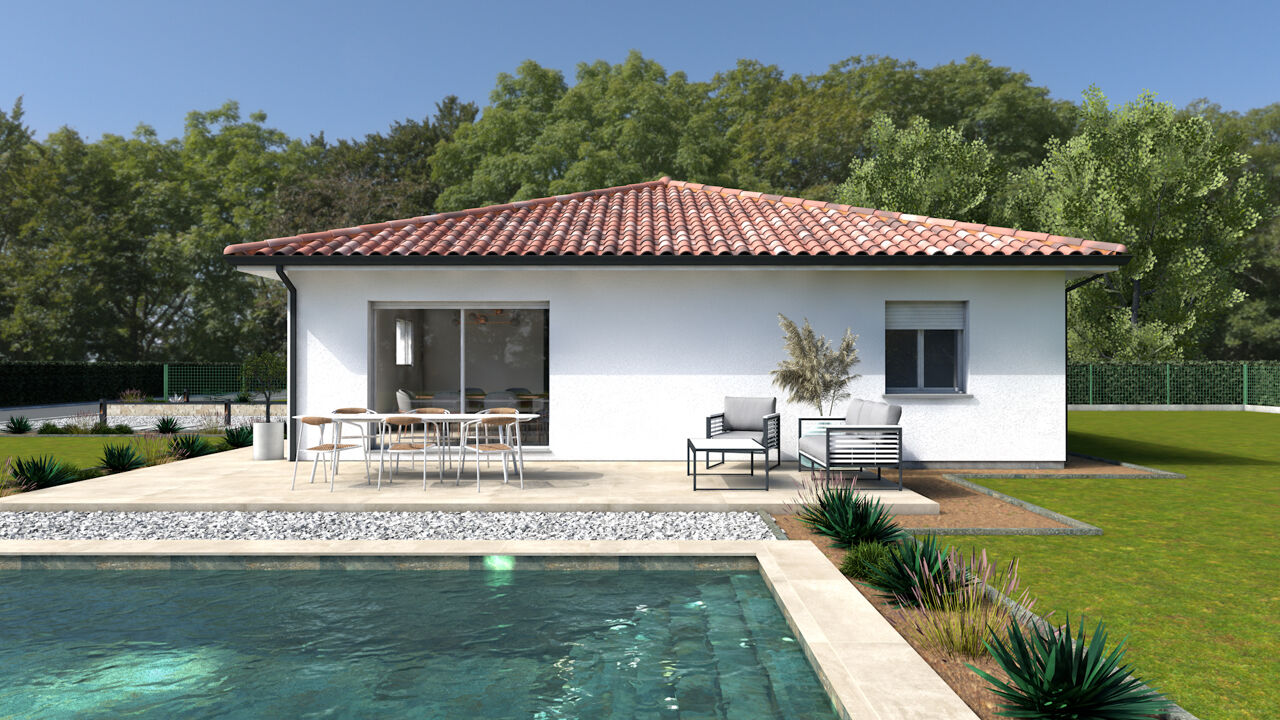 maison 100 m2 à construire à Azur (40140)