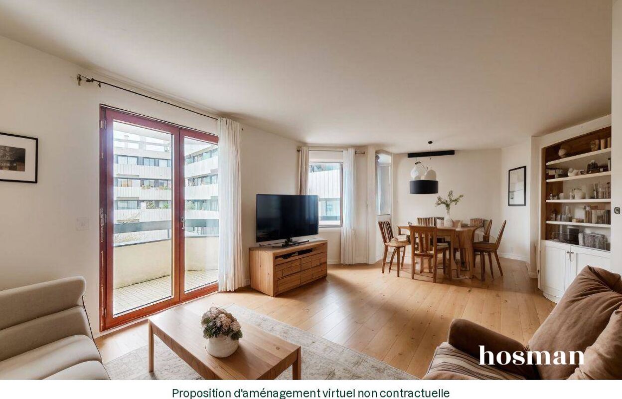 appartement 4 pièces 84 m2 à vendre à Paris 19 (75019)