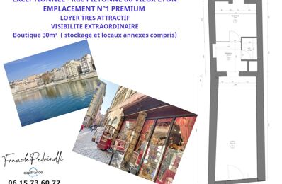 location commerce 164 000 € CC /mois à proximité de Lyon 2 (69002)
