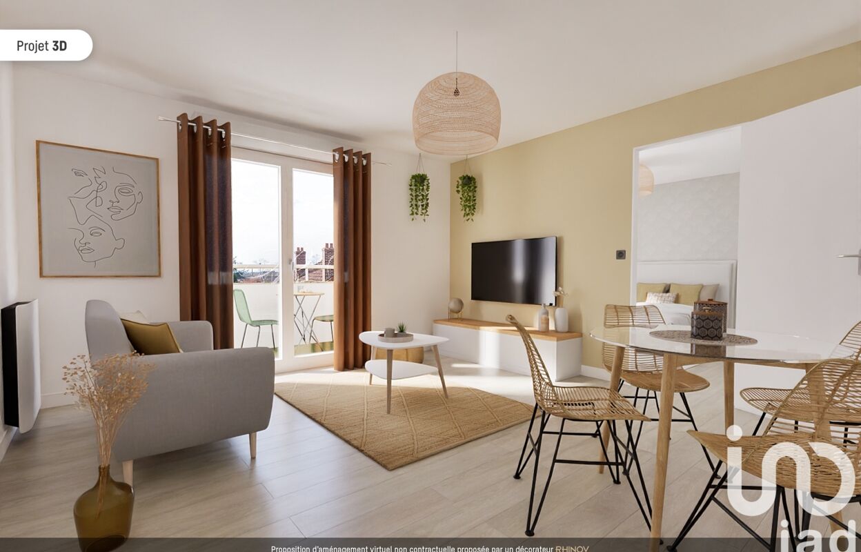appartement 2 pièces 45 m2 à vendre à Chanteloup-les-Vignes (78570)