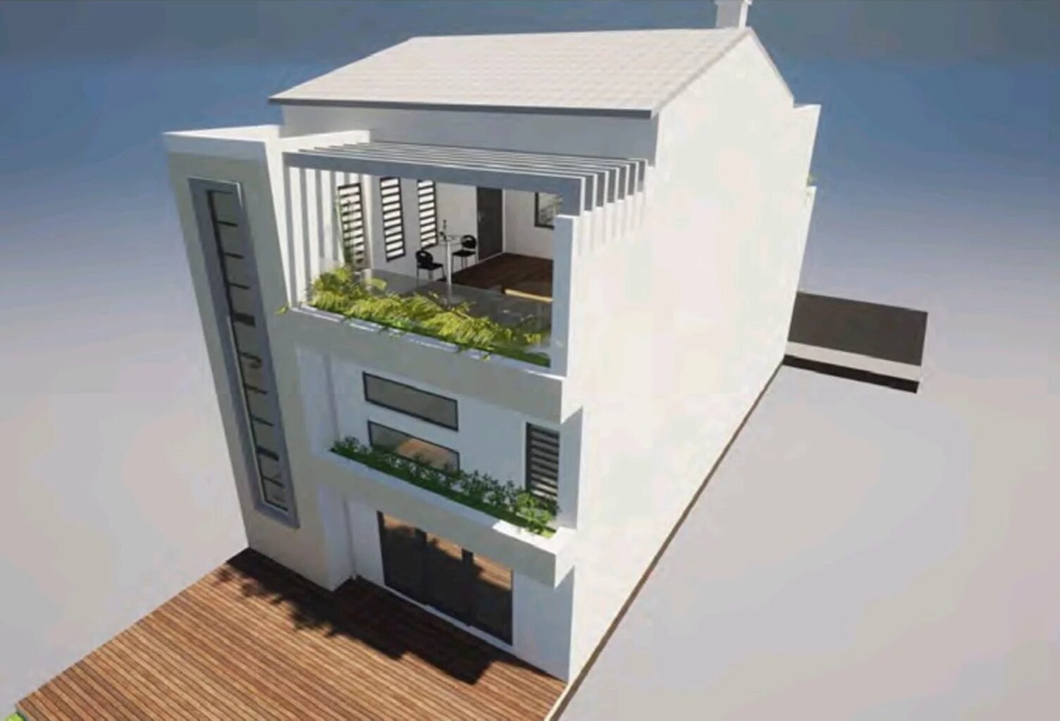 VENTE MAISON D’ARCHITECTE NEUVE — photo 1