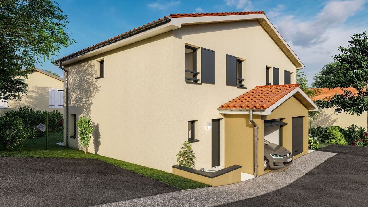 maison 6 pièces 95 m2 à vendre à Villefranche-sur-Saône (69400)