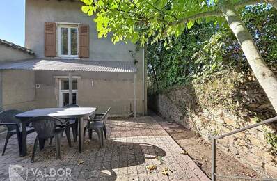 Maison avec garage et jardin hyper centre Montmerle — photo du bien