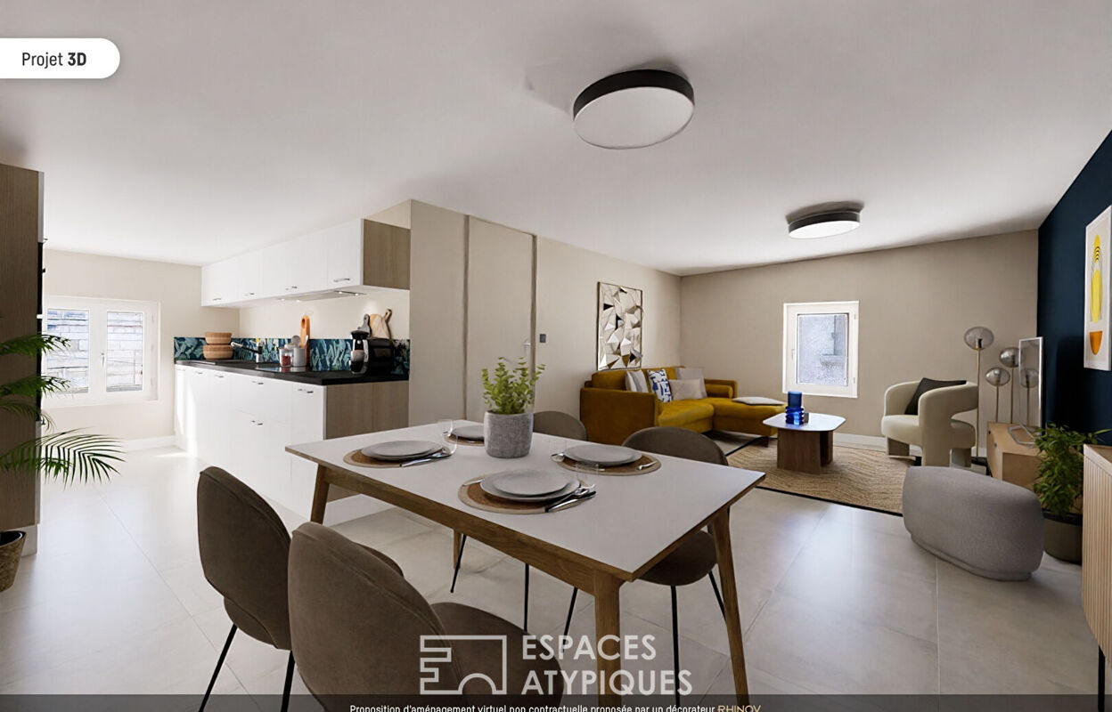 appartement 3 pièces 74 m2 à vendre à Saint-Symphorien-d'Ozon (69360)