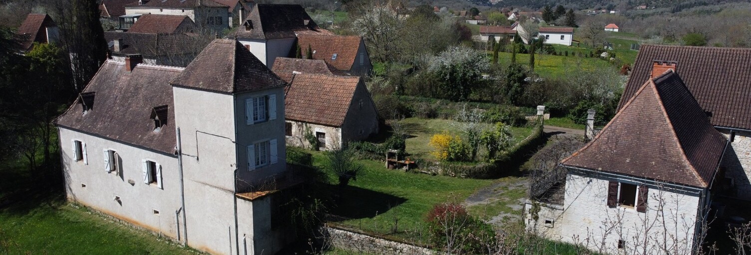 Maison 10 Pièces 190 m² à vendre à Bouziès (46330)