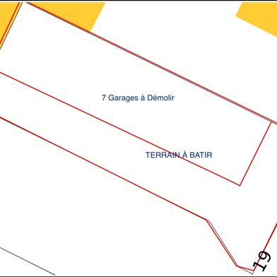 Terrain 257 m²