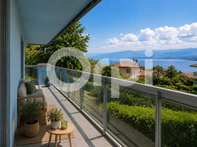 Vue Lac Appartement Messery 5 pièces 107.20 m2 — photo du bien