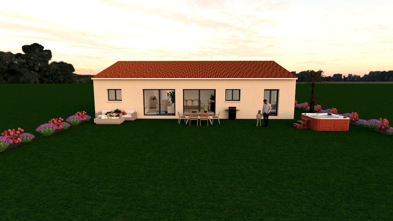 maison 100 m2 à construire à Villeveyrac (34560)