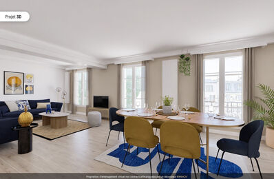 appartement 4 pièces 97 m2 à vendre à Paris 18 (75018)