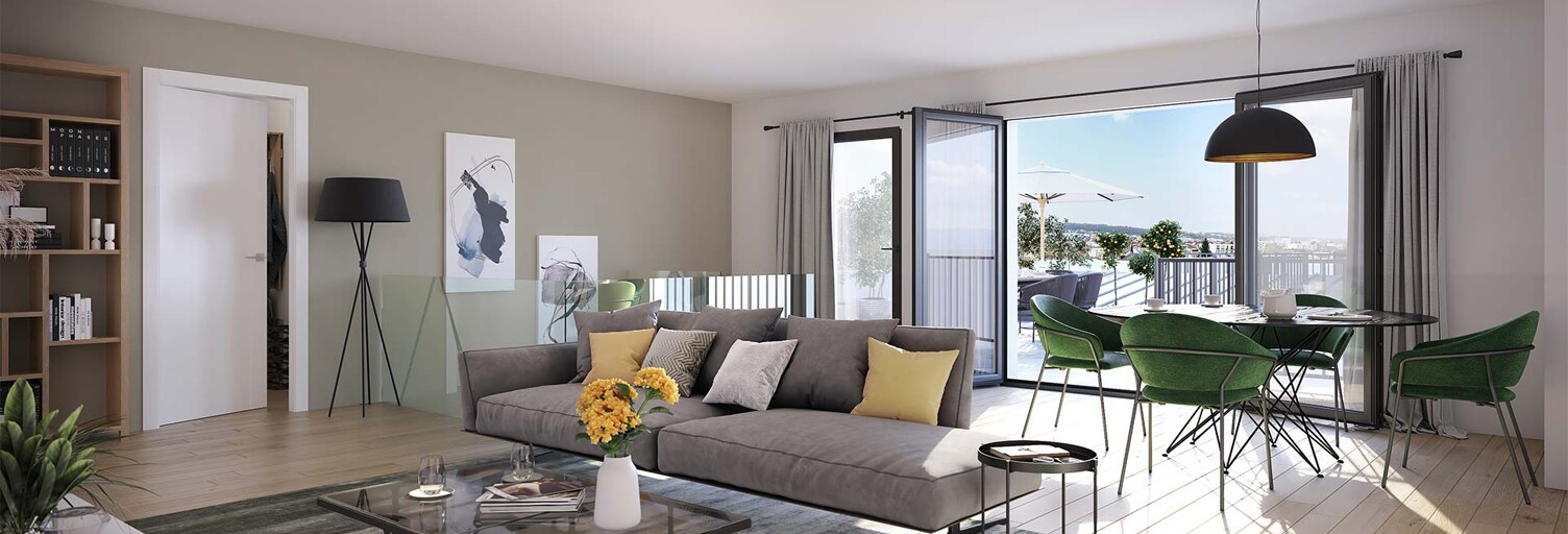 Appartement neuf T4, T5 Pièce 80 à 98 m² à vendre à Villejuif (94800)