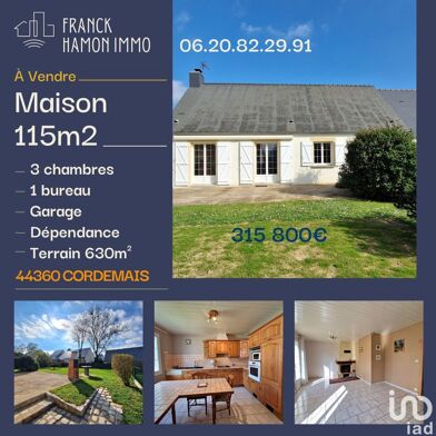 Maison 5 pièces 115 m²