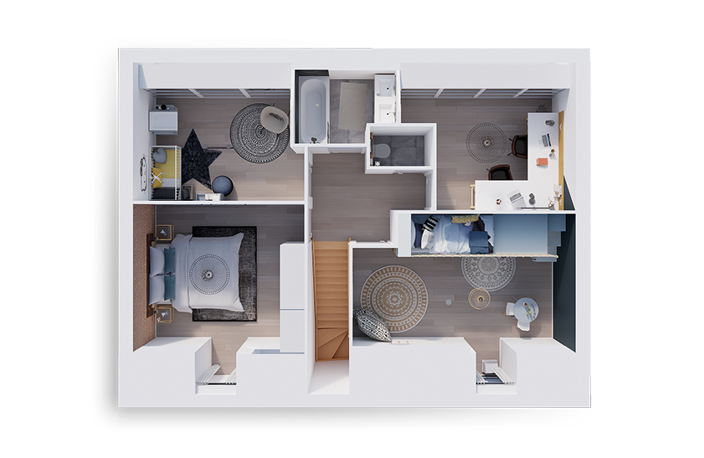 Vente maison à construire  Seiches-sur-le-Loir (49140) — photo 5