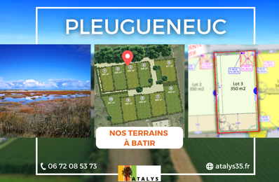 construire terrain 54 300 € à proximité de Plerguer (35540)
