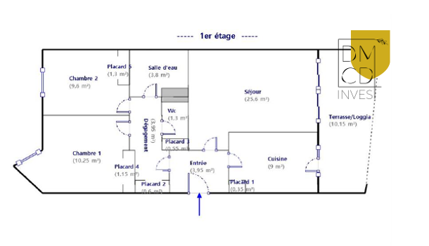 Appartement 3 pièces  à vendre Aubagne 13400