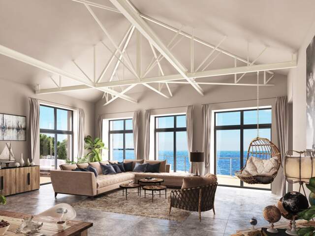 Appartement partagé vue mer dans un somptueux domaine à Angou... — photo du bien