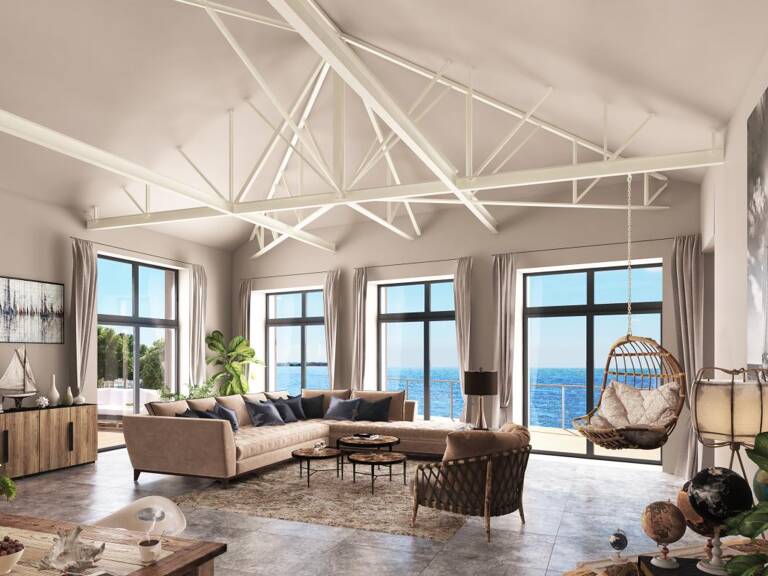 Appartement partagé vue mer dans un somptueux domaine à Angou... — photo 1