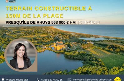 vente terrain 568 000 € à proximité de Saint-Gildas-de-Rhuys (56730)