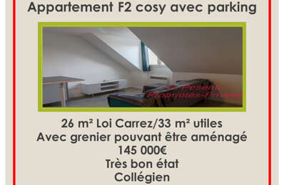 vente appartement 145 000 € à proximité de Bussy-Saint-Martin (77600)
