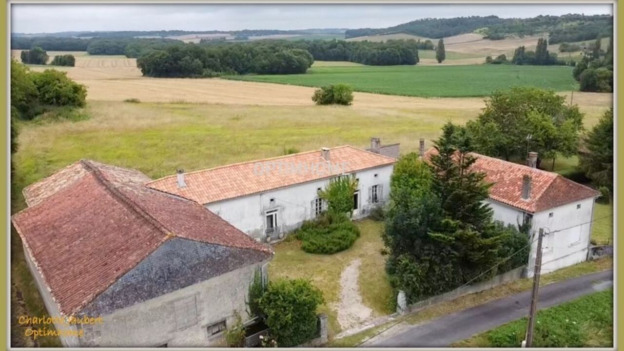 maison 9 pièces 186 m2 à vendre à Chalais (16210)