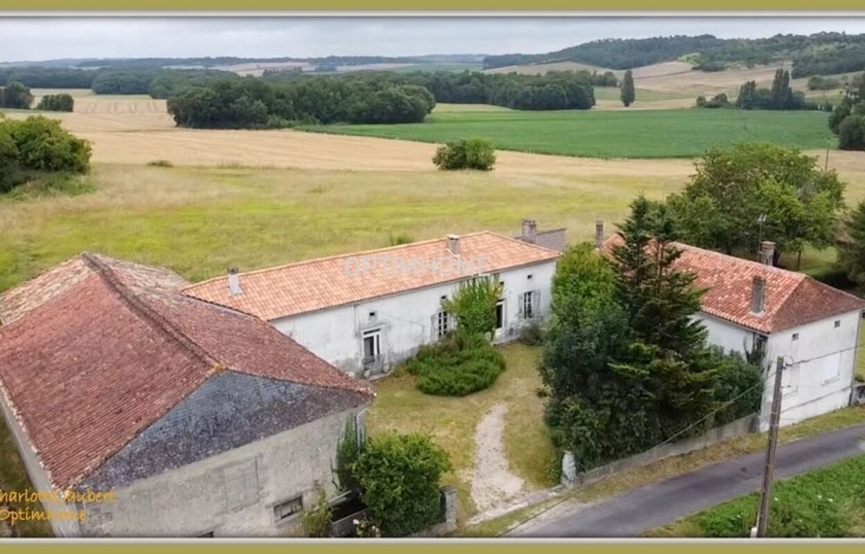 maison 9 pièces 186 m2 à vendre à Chalais (16210)