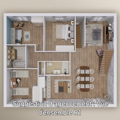 Appartement 6 pièces 170 m²