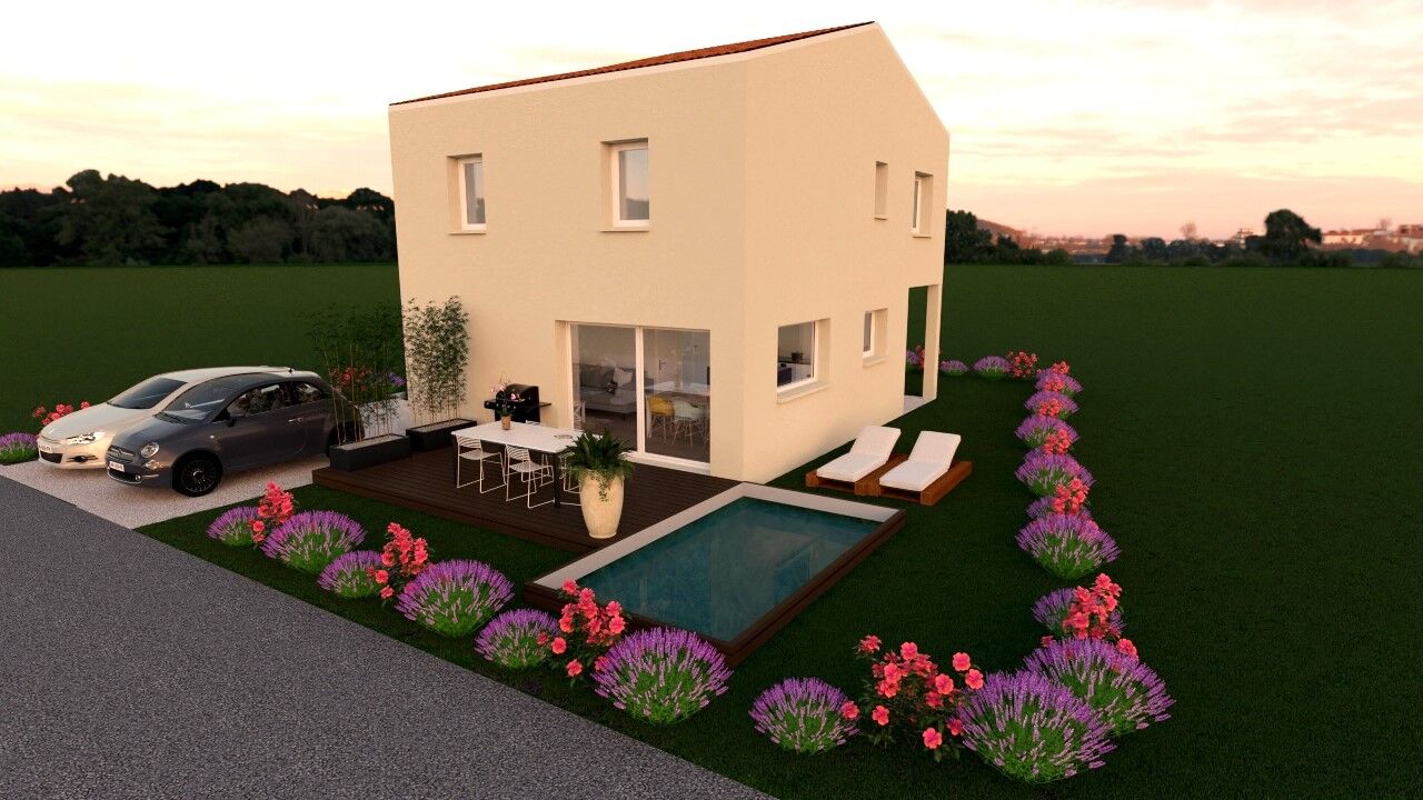 maison 90 m2 à construire à Aspiran (34800)