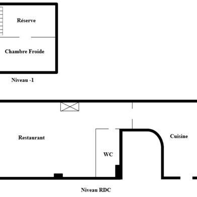 Commerce 2 pièces 550000 €