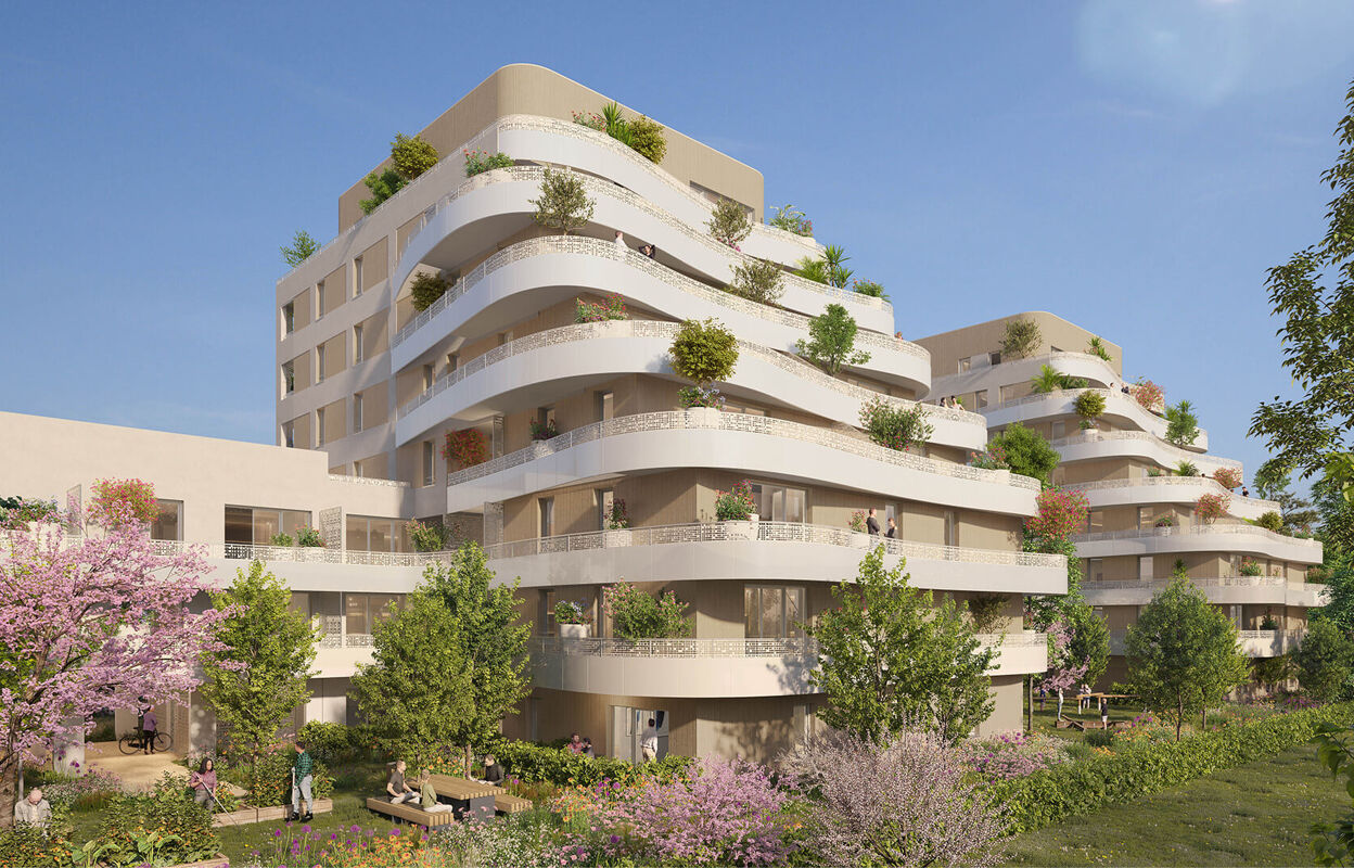 appartement neuf T2, T3, T4, T5 pièces 35 à 113 m2 à vendre à Toulouse (31000)