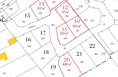 terrain  pièces 628 m2 à vendre à Malherbe-sur-Ajon (14260)