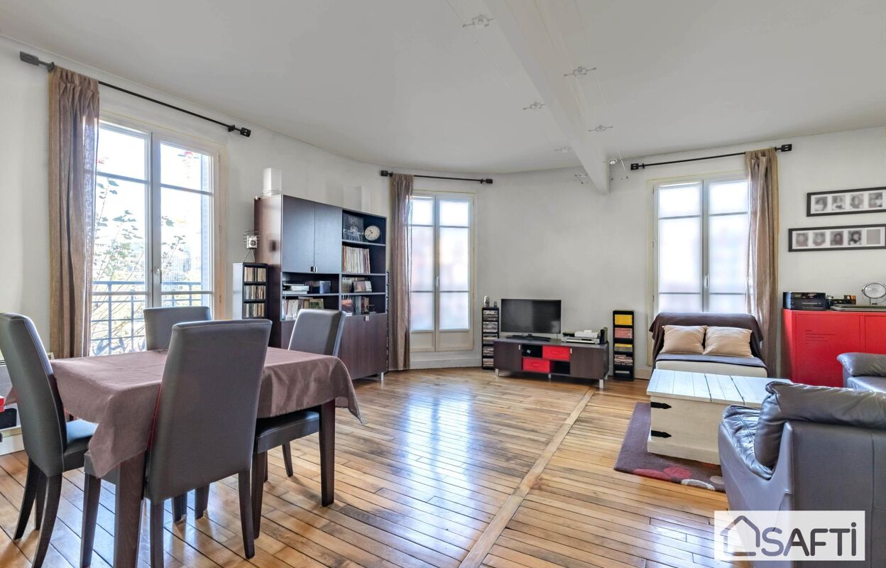 appartement 4 pièces 83 m2 à vendre à Courbevoie (92400)