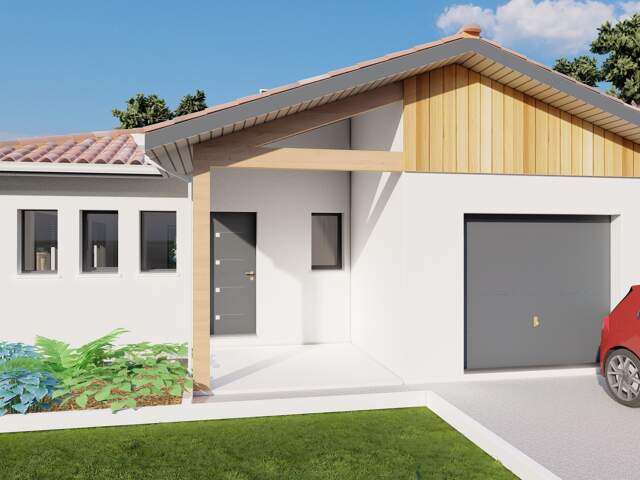 Maison neuve à St Jean de Marsacq — photo du bien