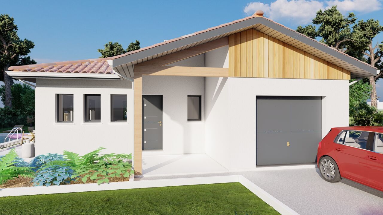 maison 112 m2 à construire à Saint-Jean-de-Marsacq (40230)