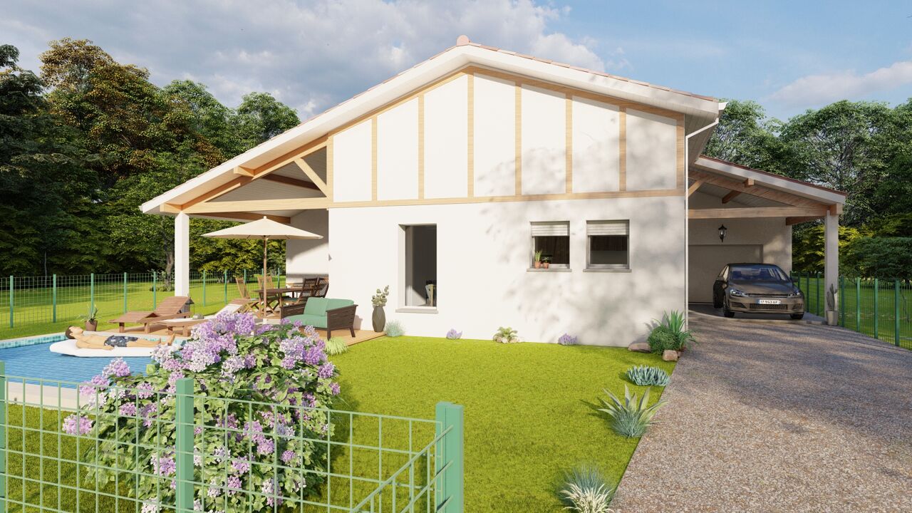 maison 136 m2 à construire à Vielle-Saint-Girons (40560)