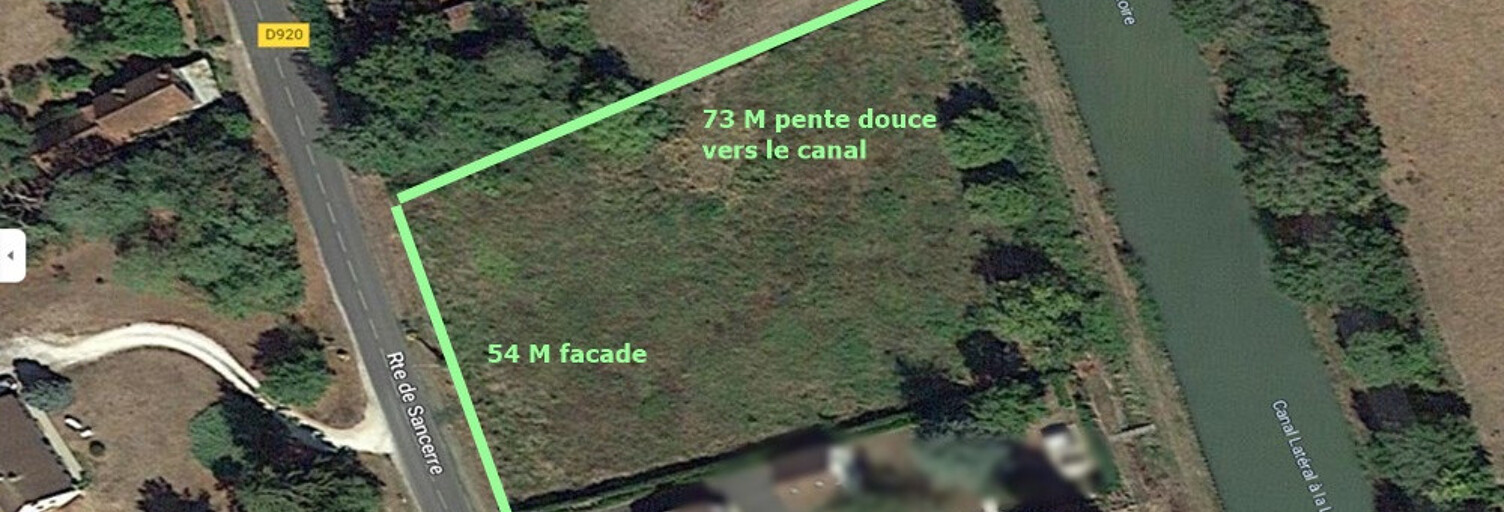 Terrain  3996 m² à vendre à Herry (18140)