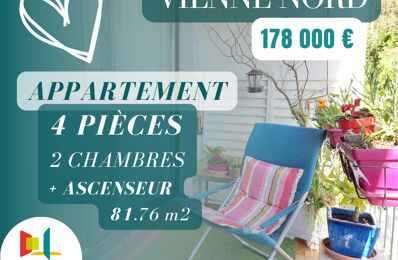 appartement 4 pièces 81 m2 à vendre à Vienne (38200)