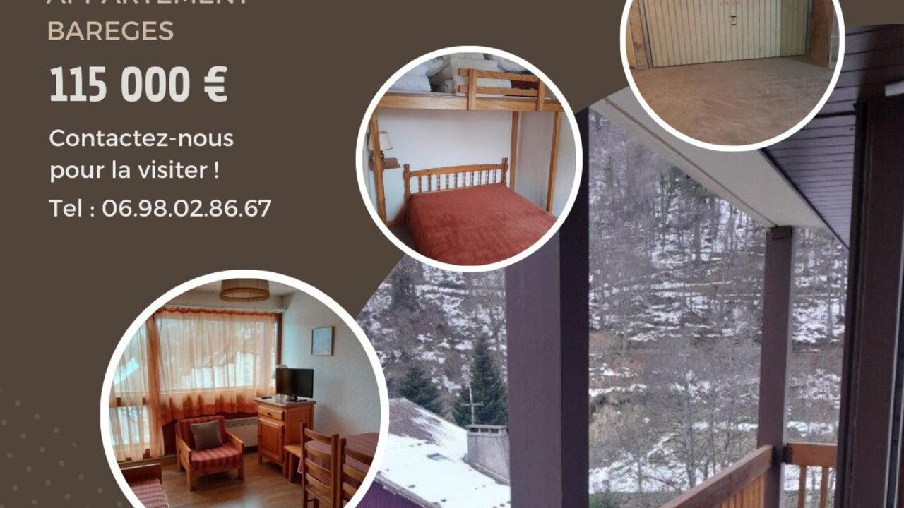appartement 2 pièces 33 m2 à vendre à Barèges (65120)
