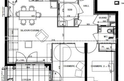 vente appartement 300 000 € à proximité de Charvieu-Chavagneux (38230)