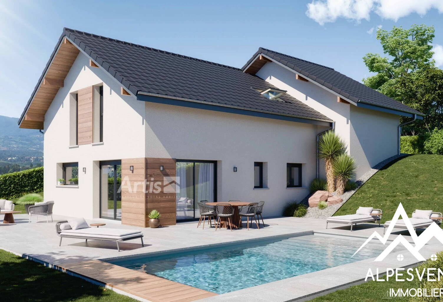 Terrain avec maison Attik — photo 1