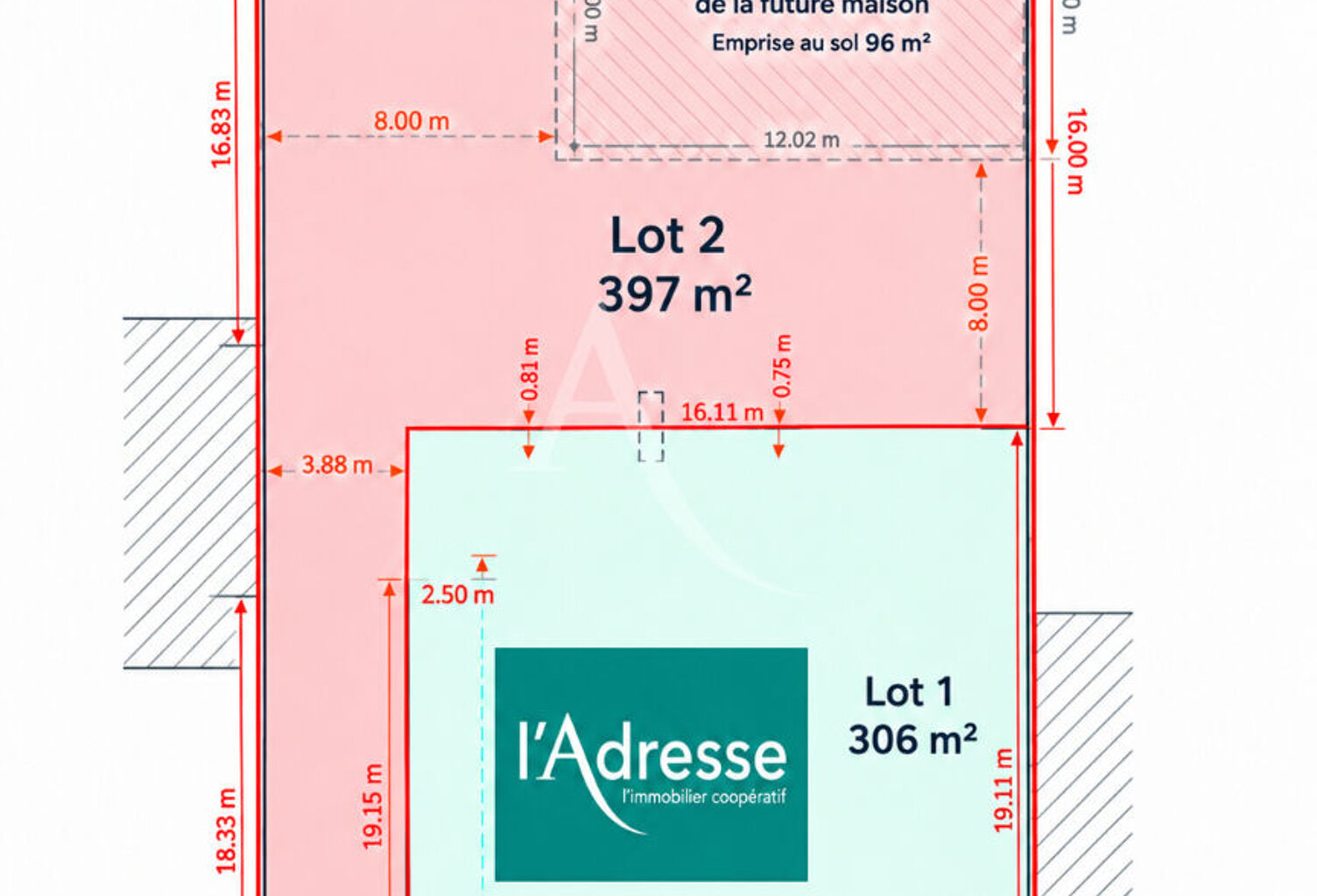 Terrain à Bâtir 397m² VIRY-CHATILLON — photo 1