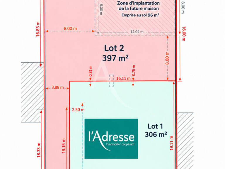 Terrain à Bâtir 397m² VIRY-CHATILLON — photo 1