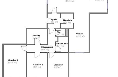 vente appartement 284 000 € à proximité de Chelles (77500)